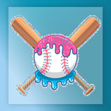 Baseball Donut Delight DTF Transfer - InkMerge Heat Press Design