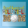 Loud & Proud Volleyball Mom - Heat Press Ready - InkMerge DTF Transfer