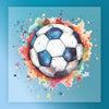 Watercolor Soccer Celebration - Heat Press Ready - InkMerge DTF Transfer