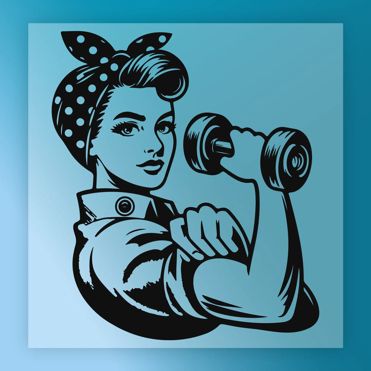 Empowered Strong Woman Design