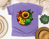 Violet Comfort Colors t-shirt