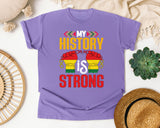 Violet Comfort Colors t-shirt