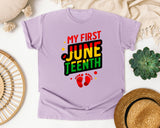 Orchid Comfort Colors t-shirt