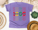 Violet Comfort Colors t-shirt