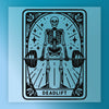 Skeleton Deadlift Humor Design - Ready to Press - InkMerge DTF Transfer