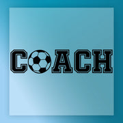 Coach Soccer Ball Design DTF Transfer - InkMerge Heat Press Design