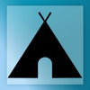 Minimalist Teepee Silhouette - Ready to Press - InkMerge DTF Transfer