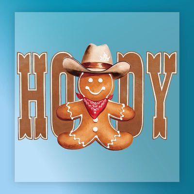 Gingerbread  - Ready to Press - InkMerge DTF Transfer