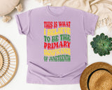 Orchid Comfort Colors t-shirt
