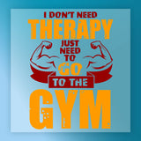 Go To the Gym Design DTF Transfer - InkMerge Heat Press Design