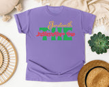 Violet Comfort Colors t-shirt