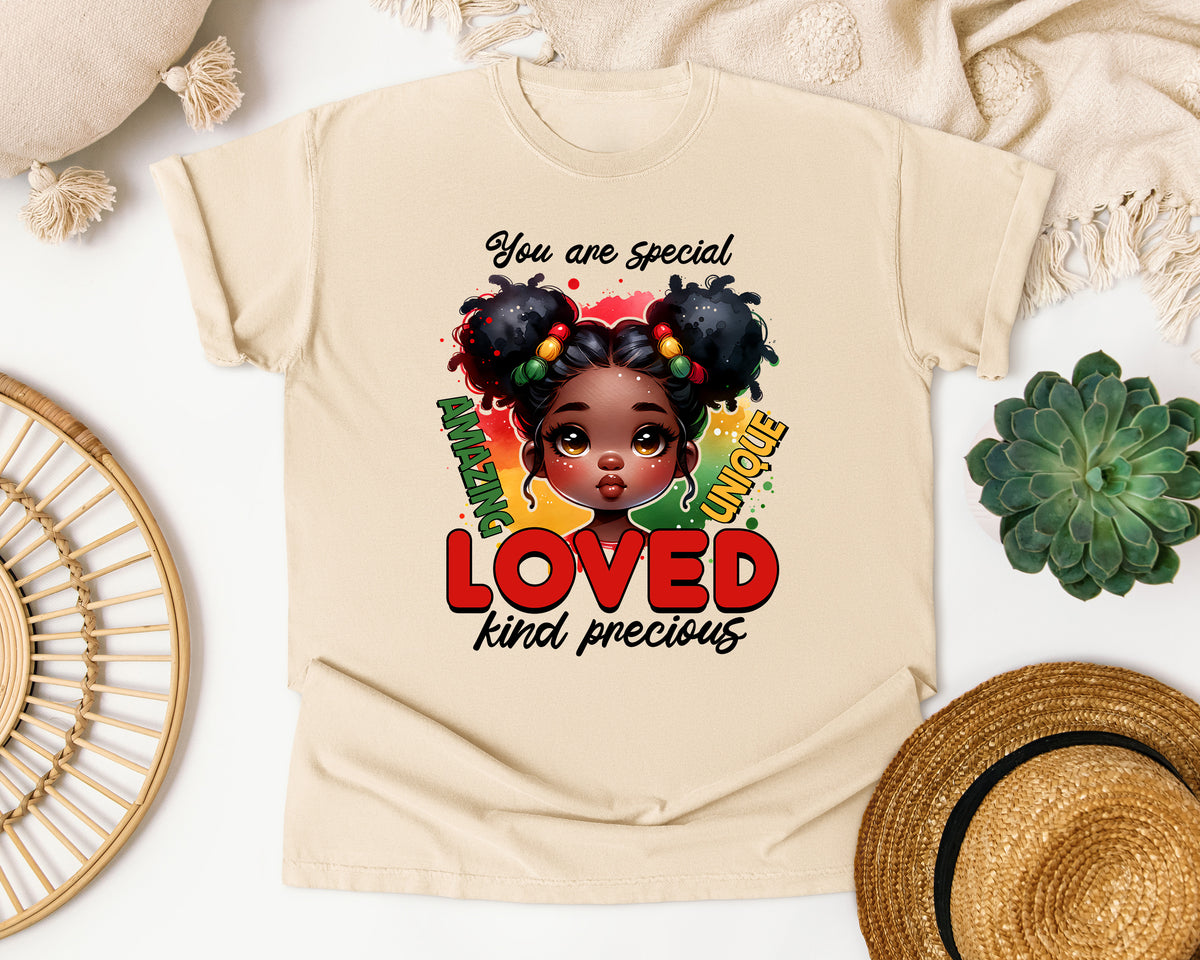 You Are Special Amazing Loved Comfort Colors Shirt