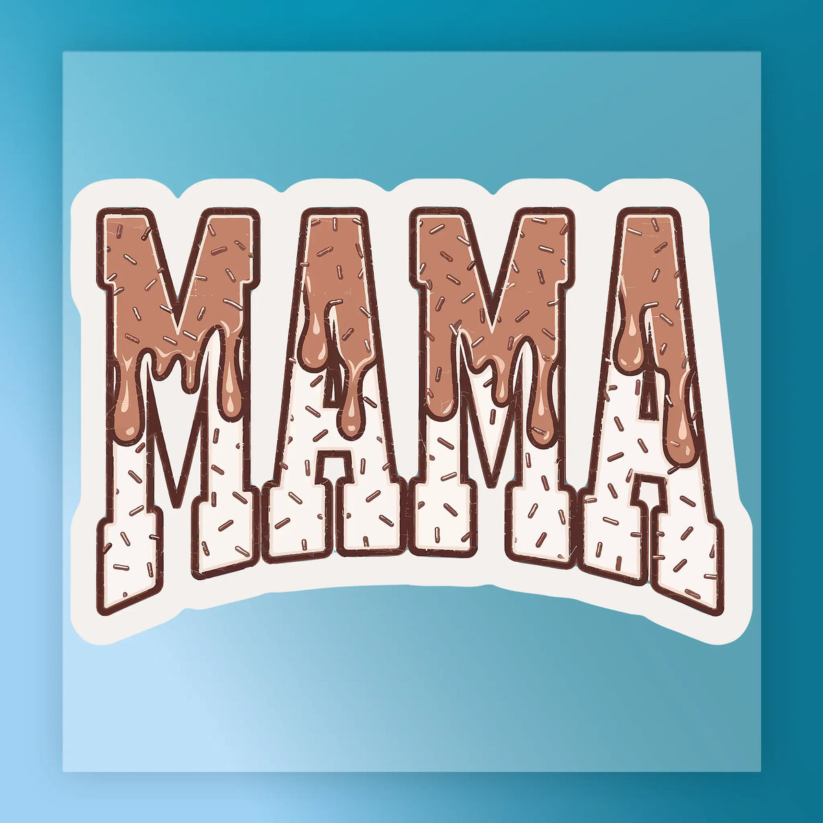 Mama Chocolate Sprinkle Design