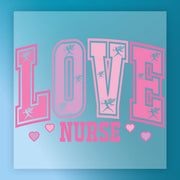 Love Nurse Cupid Design DTF Transfer - InkMerge Heat Press Design