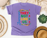 Violet Comfort Colors t-shirt