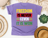 Violet Comfort Colors t-shirt