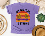 Violet Comfort Colors t-shirt