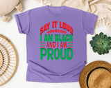 Violet Comfort Colors t-shirt