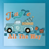 Jingle All The Way Christmas Truck - Ready to Press - InkMerge DTF Transfer