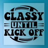 Football Classy Kick Off Shirt Design - Ready to Press - InkMerge DTF Transfer for Football Fans DTF Transfer - InkMerge H...