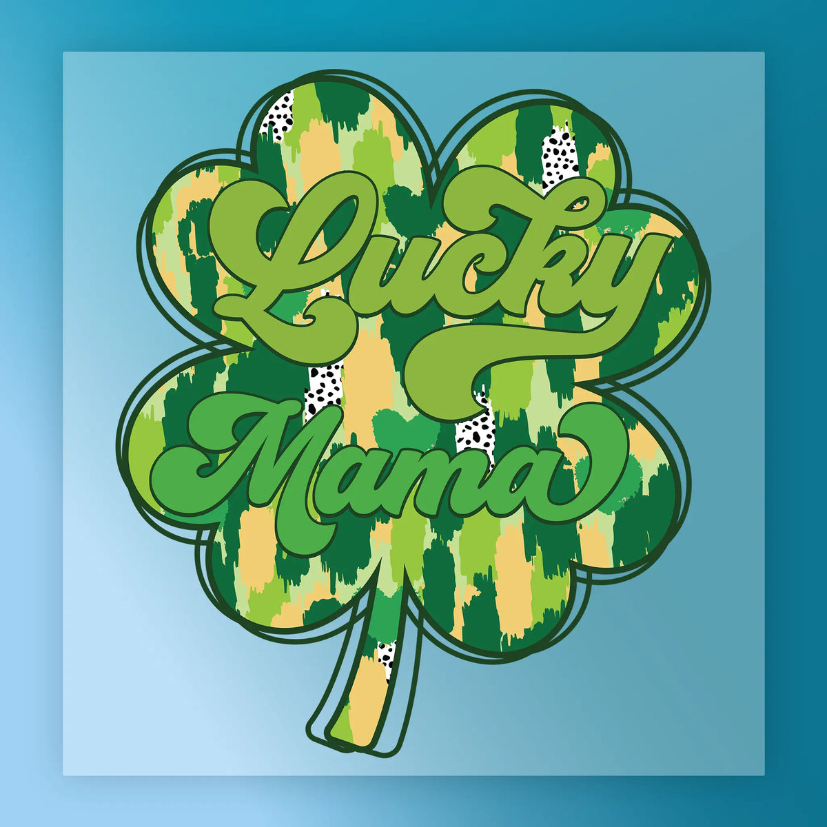 Lucky Mama Camouflage Shamrock