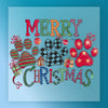 Merry Christmas Paw Prints Design - Ready to Press - InkMerge DTF Transfer