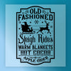 Old Fashioned Sleigh Rides Nostalgia - Heat Press Ready - InkMerge DTF Transfer