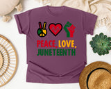 Berry Comfort Colors t-shirt