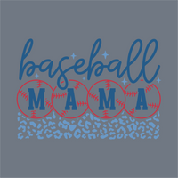 The InkMerge Script Baseball Mama DTF Transfer – Ready to Press features 
