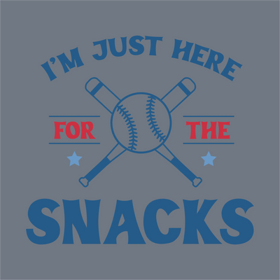 I’m Just Here for the Snacks DTF Transfer – Ready to Press