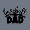 Baseball Dad DTF Transfer – Ready to Press