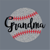 Baseball Grandma Vintage Script DTF Transfer – Ready to Press