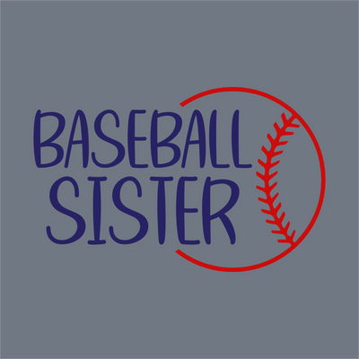 Baseball Sister DTF Transfer – Ready to Press