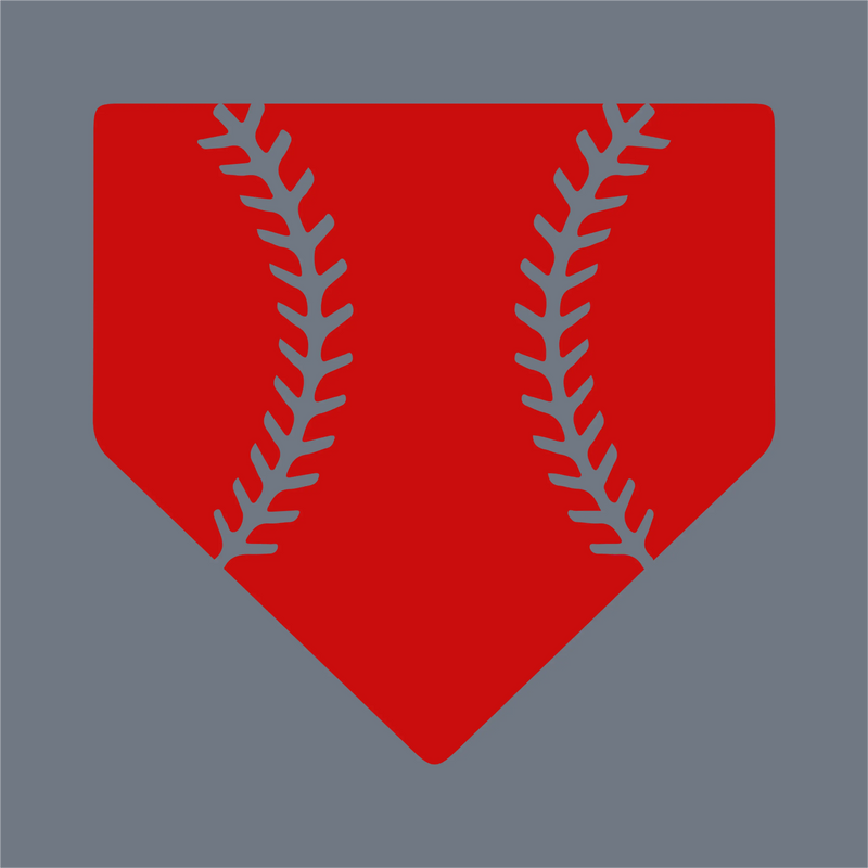 Home Plate Stitches DTF Transfer – Ready to Press