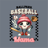 Ballpark Baseball Mama DTF Transfer – Ready to Press
