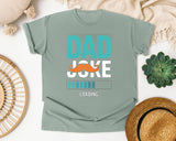 Dad Joke Loading Teal 2 graphic tee in Bay