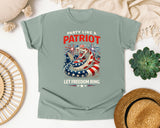 Party Like A Patriot Let Freedom Ring graphic tee in Bay