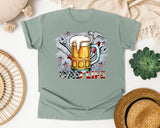 Dad Life Grey 2 graphic tee in Bay