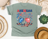 American Dad graphic tee in Bay