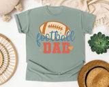 Football Dad Orange 2 graphic tee in Bay