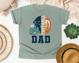 Football Dad Navy graphic tee in Bay