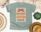 Kindergarten Crew graphic tee in Bay