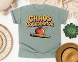 Chaos Coordinator graphic tee in Bay