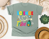Science Tribe Backpack graphic tee in Bay
