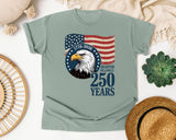 1776 2026 Quarter Millennial graphic tee in Bay
