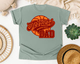 Terriers Basketball Dad graphic tee in Bay