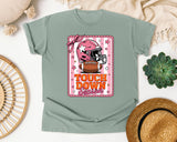 Touchdown Season Pink Helmet graphic tee in Bay