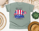 Oh My Stars Grey graphic tee in Bay