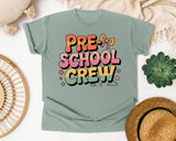 Preschool Crew Bow graphic tee in Bay