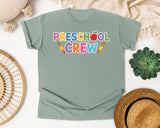 Preschool Crew graphic tee in Bay